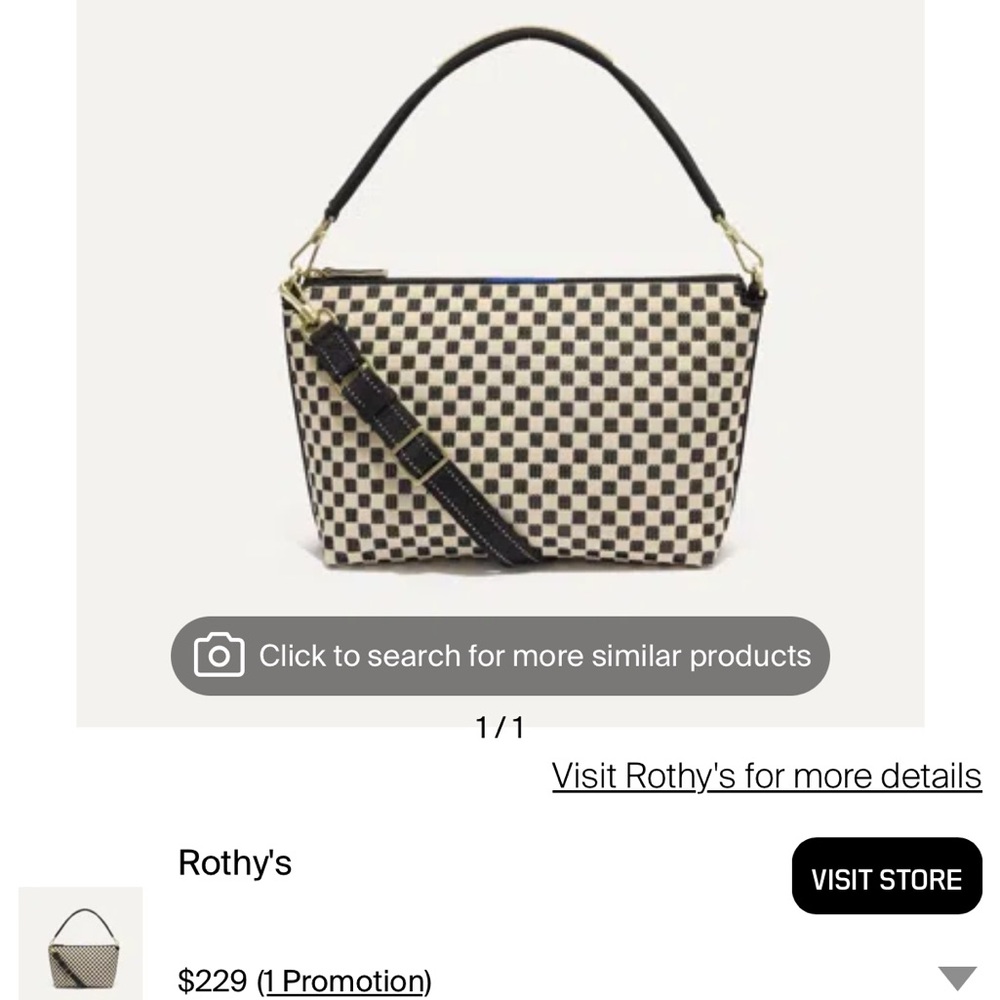 *** IN SEARCH OF**** Rothy’s every day crossbody in this specific color way.